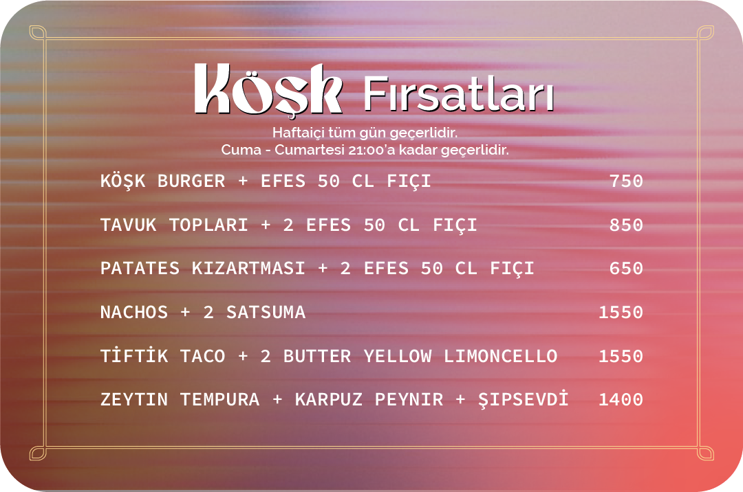 Köşk Fırsatları
